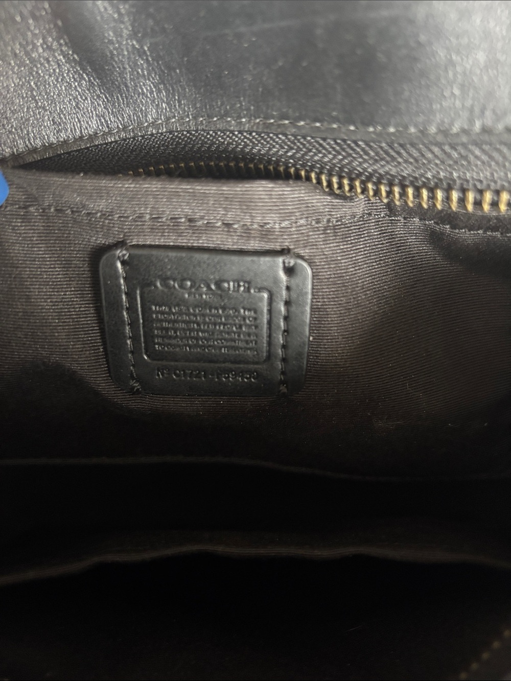 Coach Black Leather 27 Swagger Satchel w Rd & Blck Floral Appliqués w Gunmetal - Picture 8 of 10